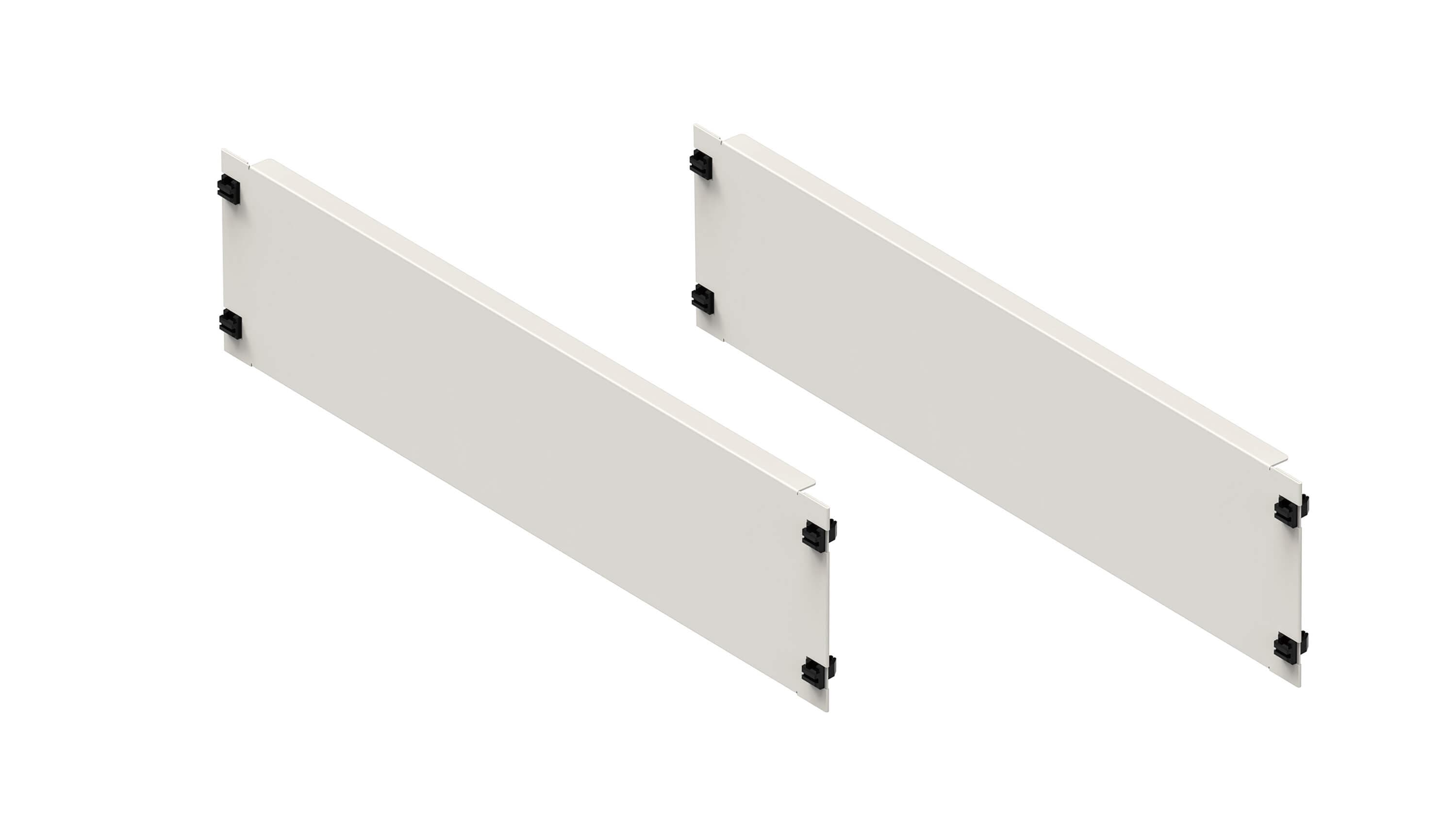 3U Blank Rack Panel (1 set 2 pcs) — изглед 2