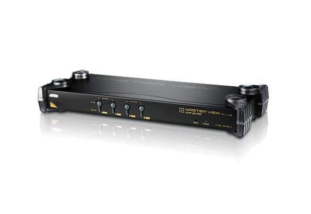 4-Port PS/2 VGA KVM Switch
