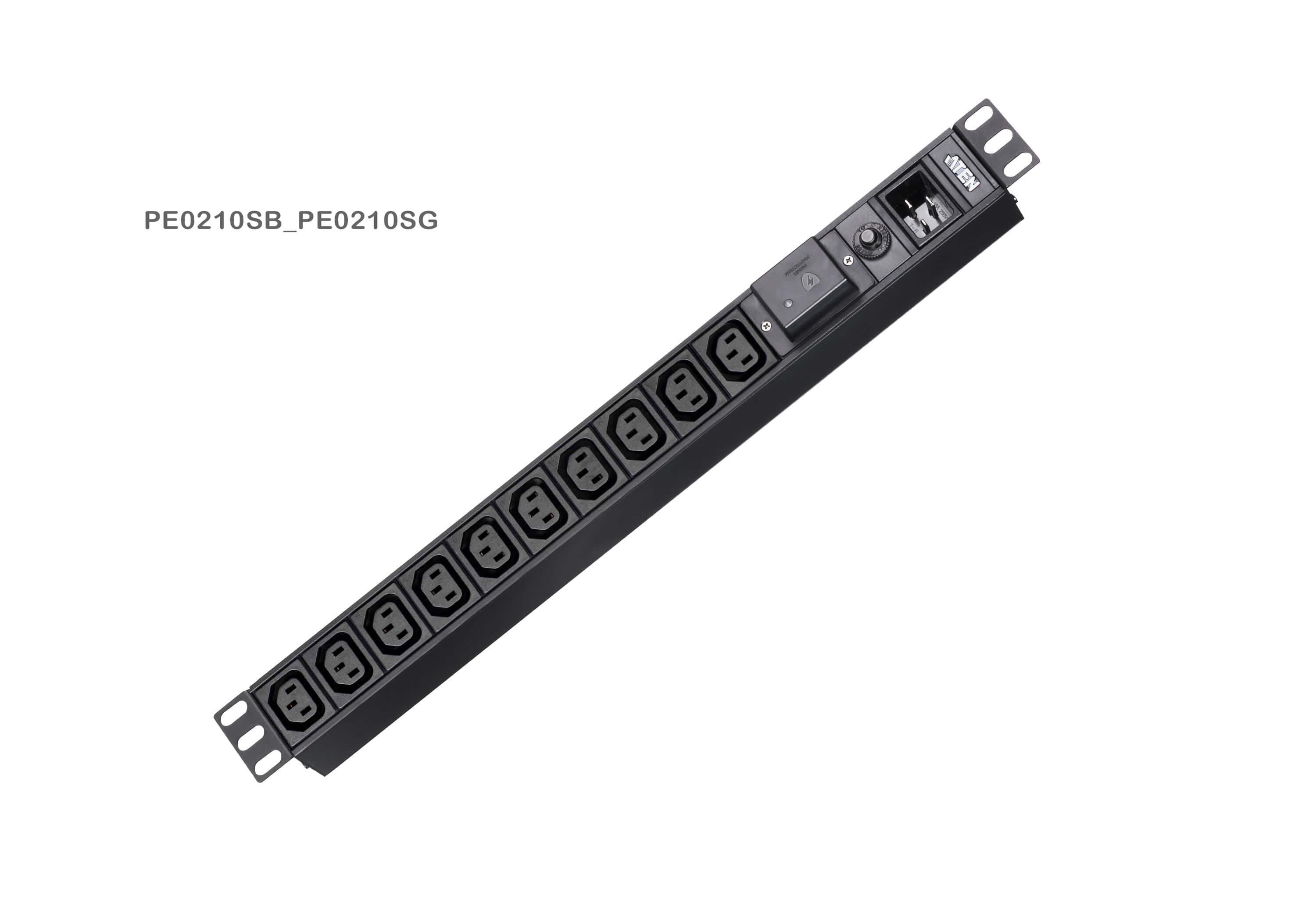 Basic 1U PDU with surge protection — изглед 4