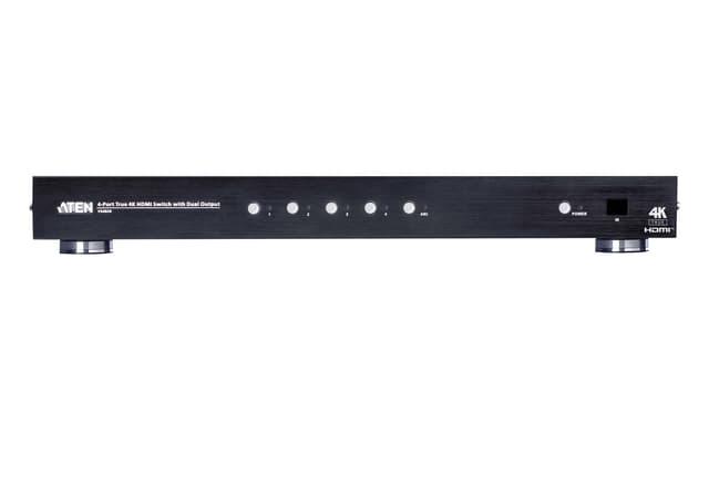4-Port True 4K HDMI Switch with Dual Output