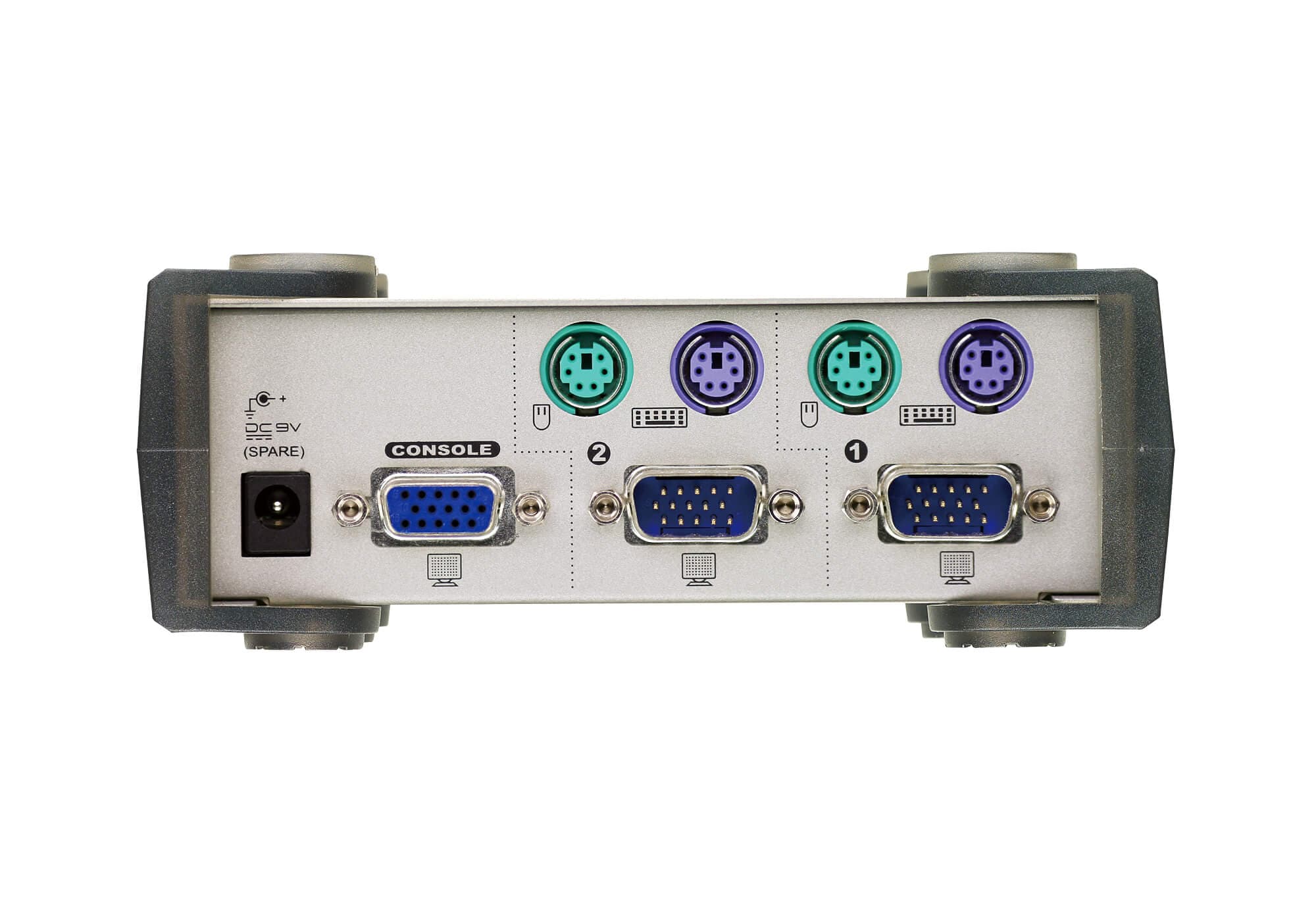 2-Port PS/2 VGA KVM Switch — изглед 2