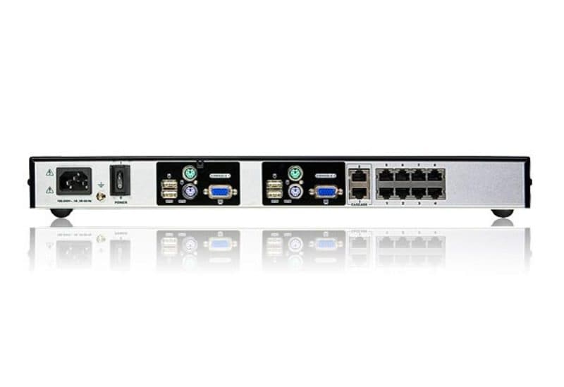 8-Port Cat 5 High Density KVM Switch — изглед 3