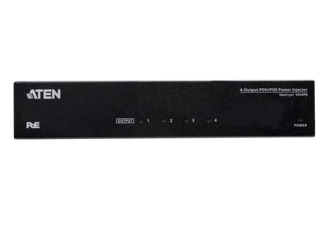 4-Output PoH/PoE Power Injector