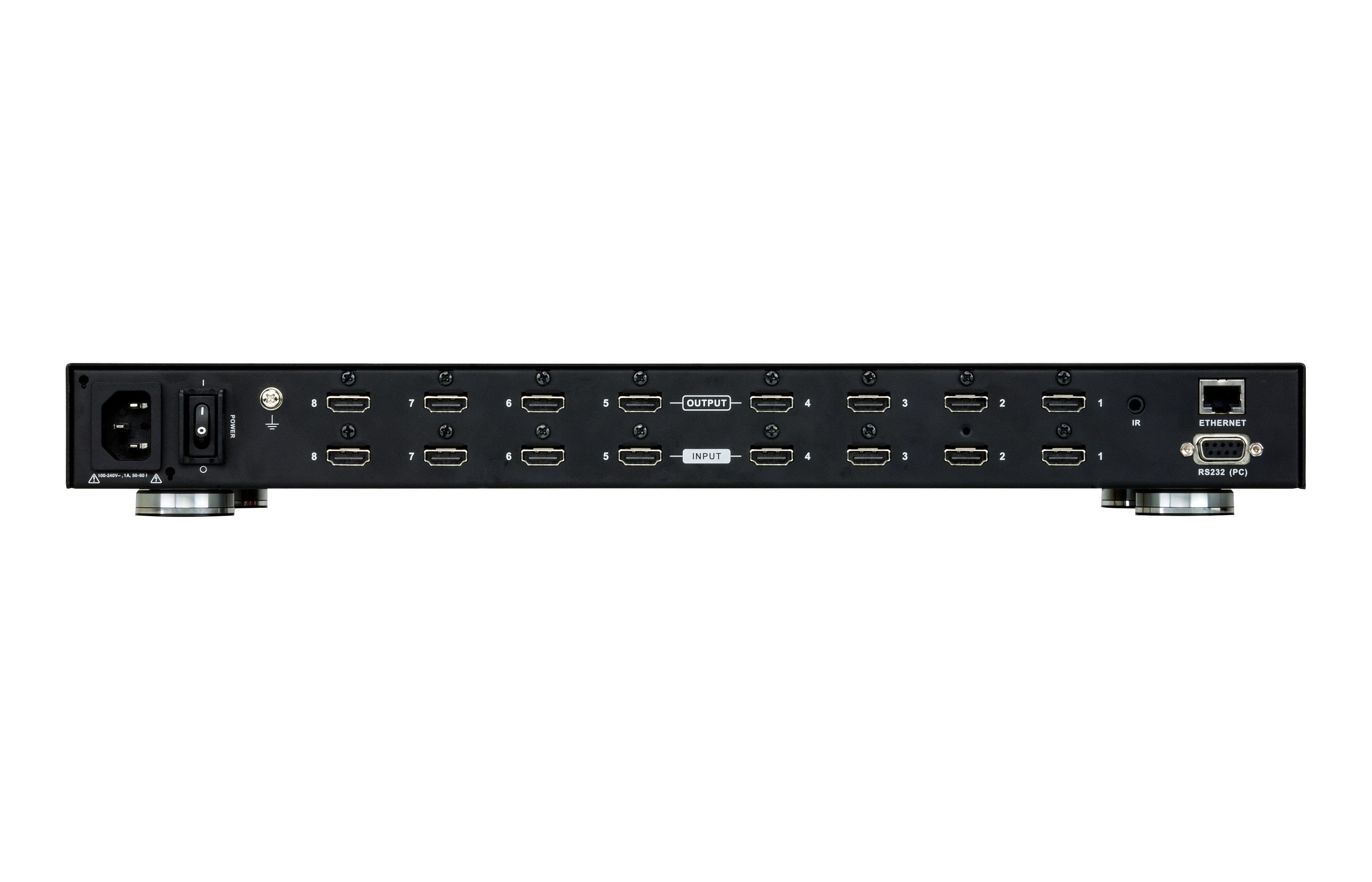 8 x 8 HDMI Matrix Switch with Scaler — изглед 3