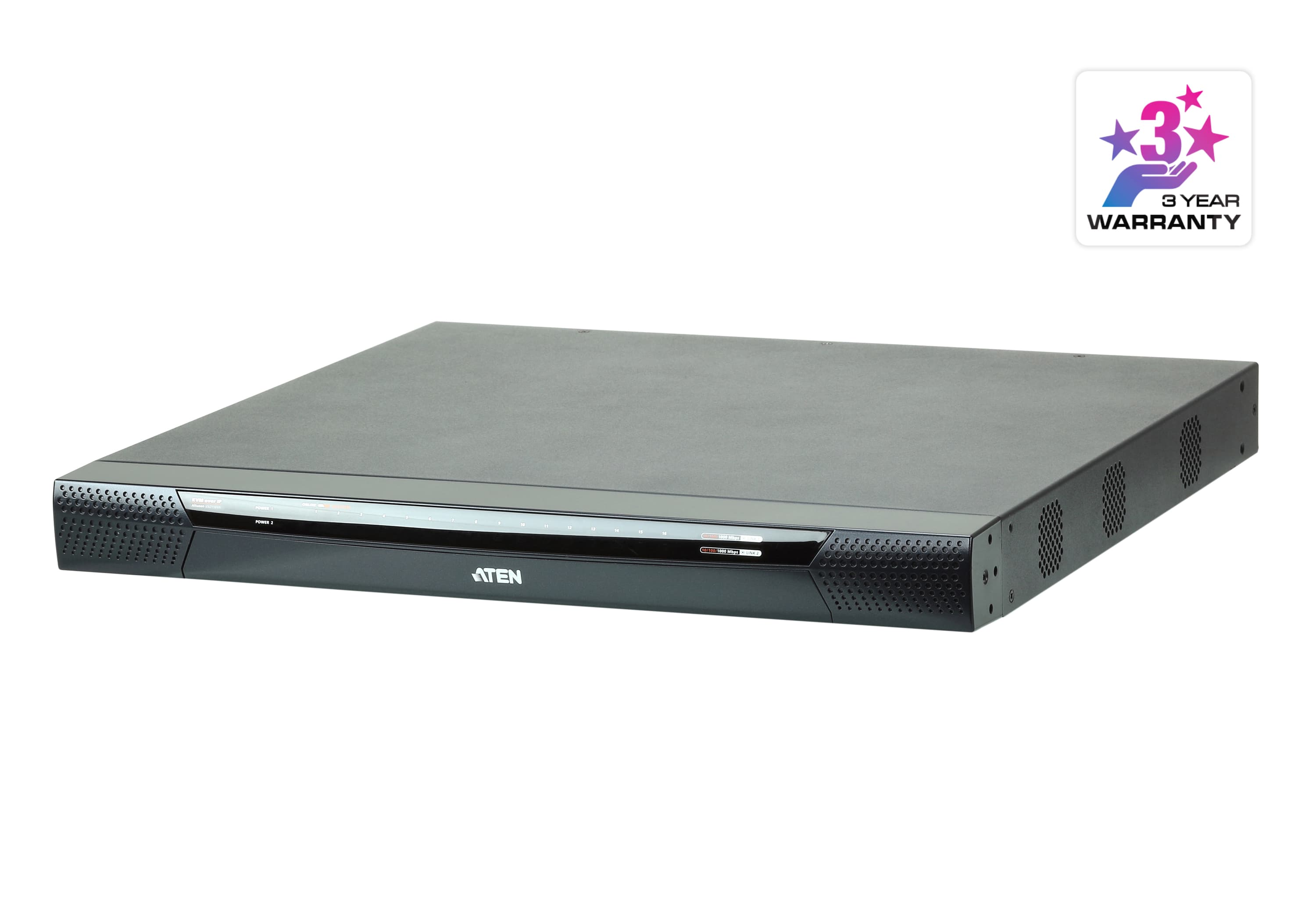 1-Local/2-Remote  Access 16-Port Multi-Interface Cat 5 KVM over IP Switch — изглед 3