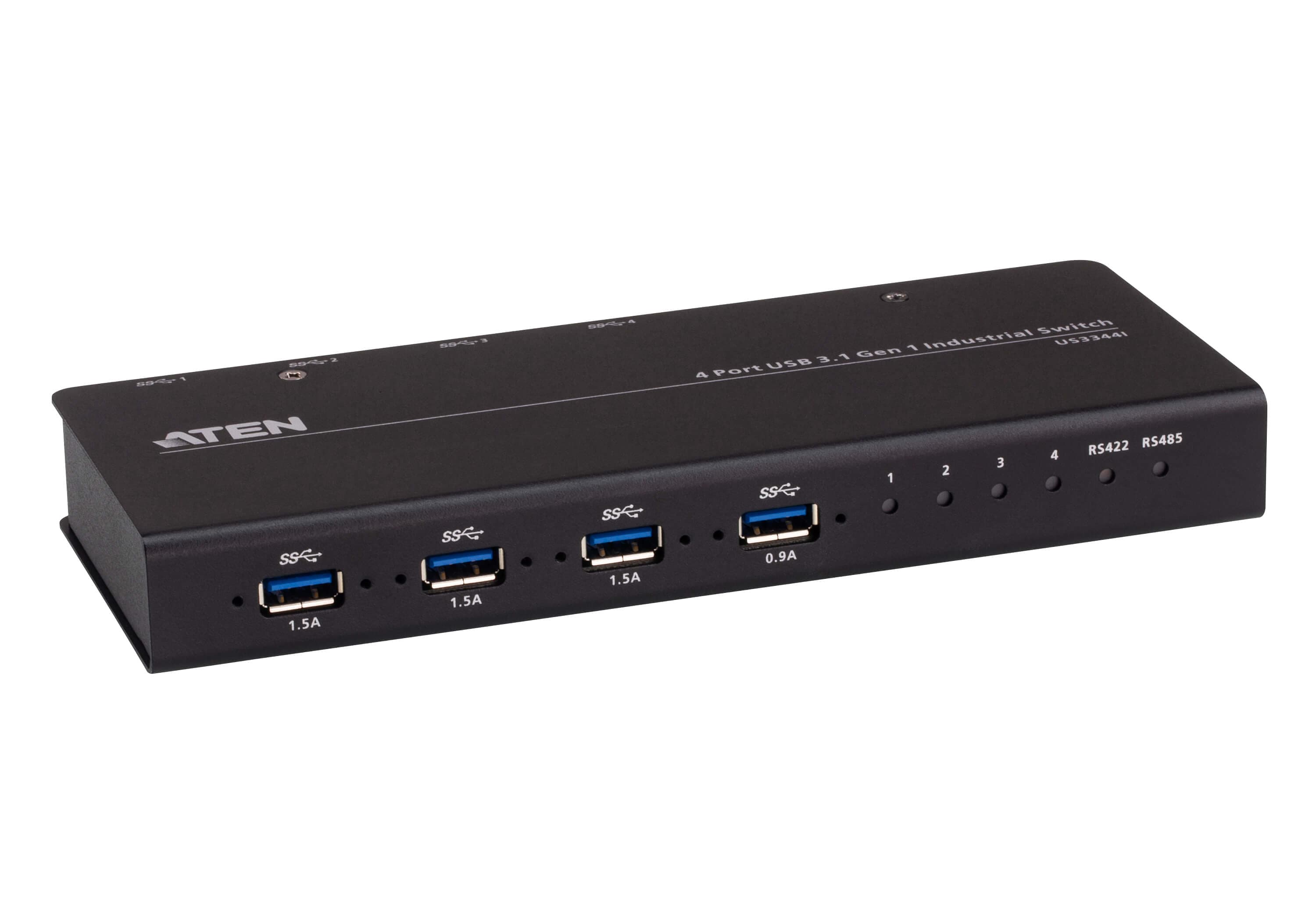 4 x 4 USB 3.2 Gen 1 Industrial Sharing Switch — изглед 4