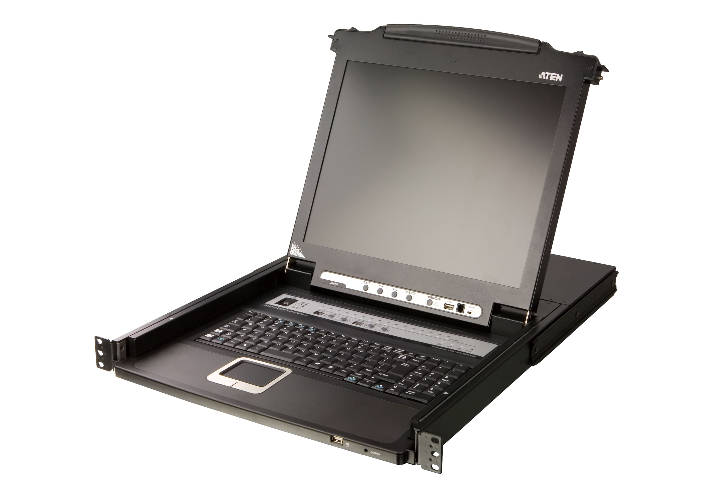 16-Port PS/2-USB VGA Single Rail LCD KVM Switch — изглед 4