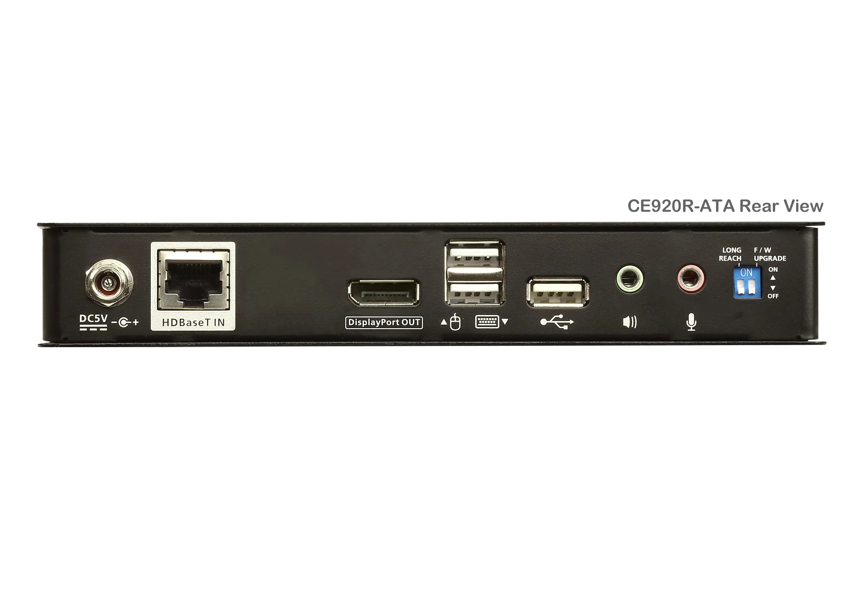 USB DisplayPort HDBaseT™ 2.0 KVM Extender (4K@100 m) — изглед 8