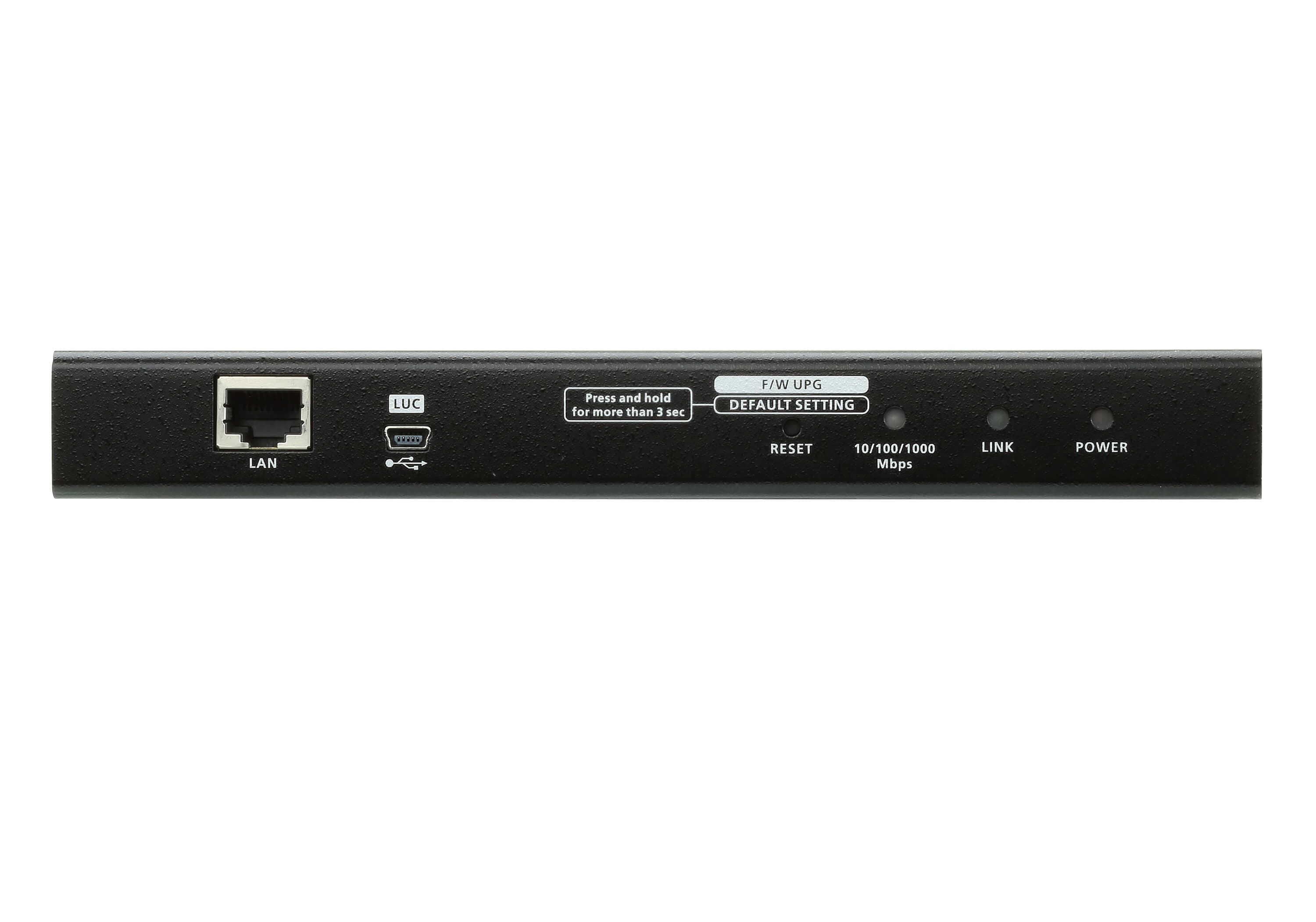 1-Local/Remote Shared Access Single Port VGA KVM over IP Switch