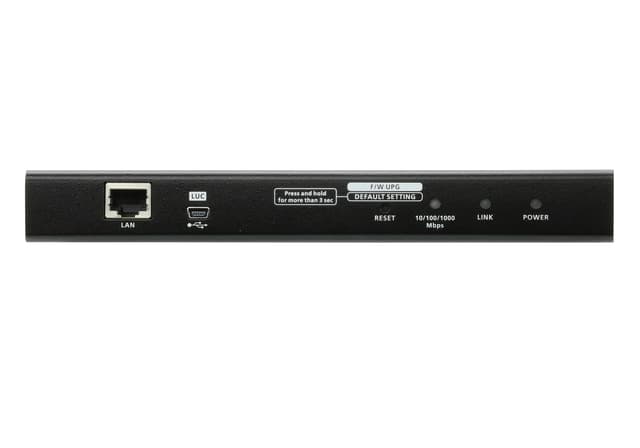 1-Local/Remote Shared Access Single Port VGA KVM over IP Switch