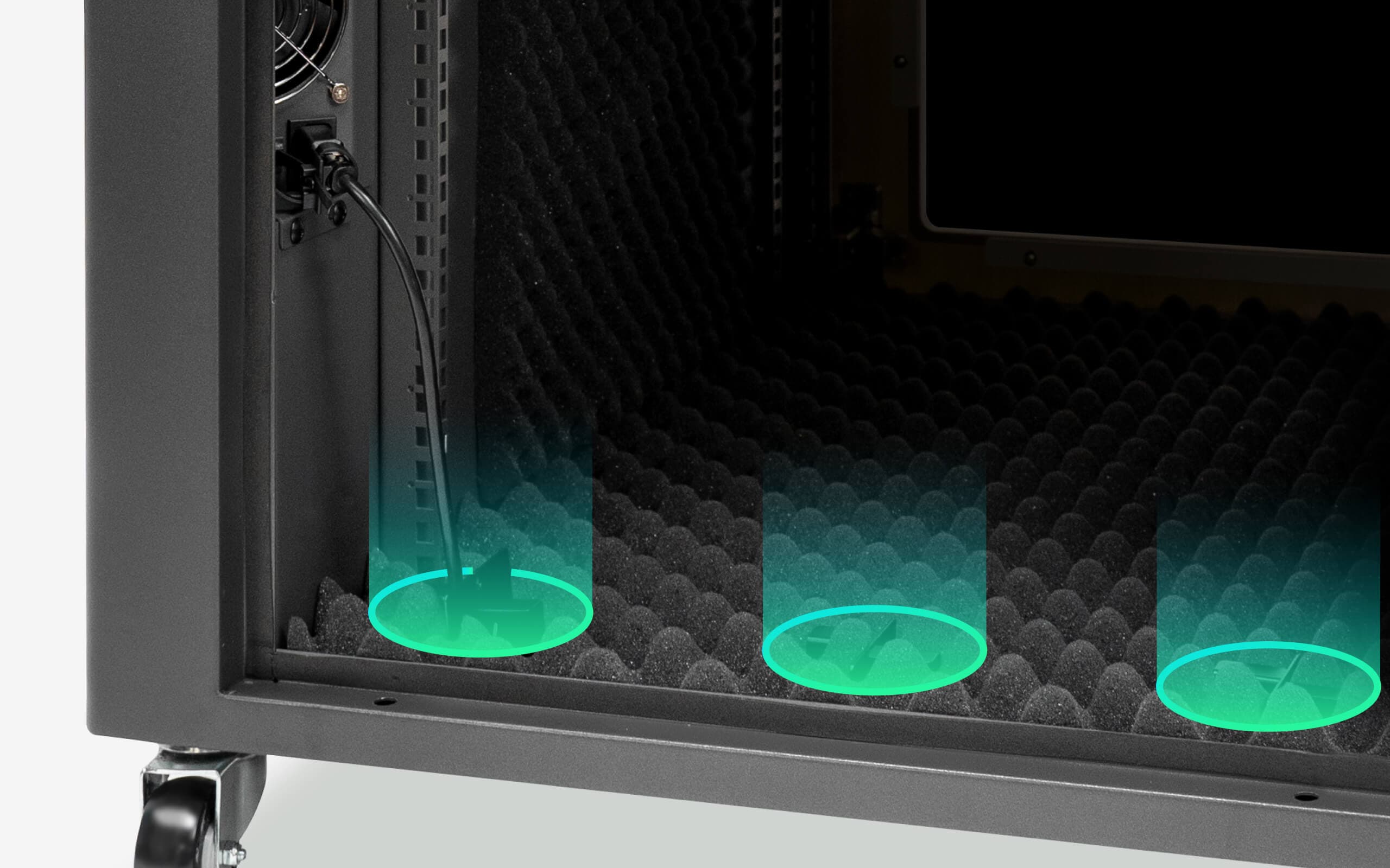 12U Quiet Cabinet — изглед 7