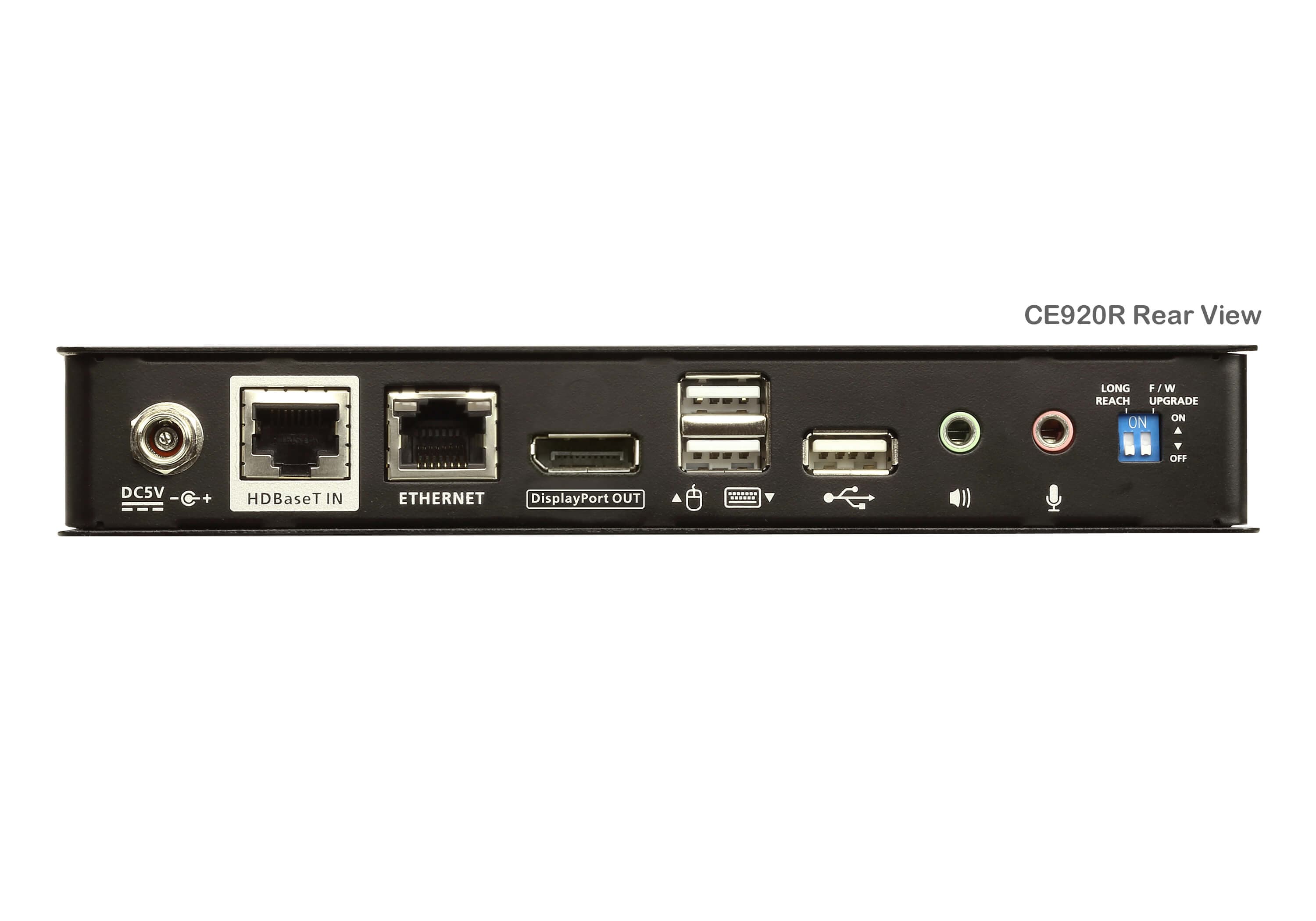 USB DisplayPort HDBaseT™ 2.0 KVM Extender (4K@100 m) — изглед 7