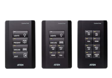 ATEN Control System - 8-button Control Pad (US, 1 Gang)