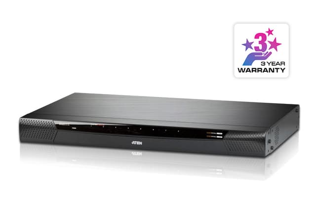 1-Local/1-Remote Access 8-Port Cat 5 KVM over IP Switch (1920 x 1200)