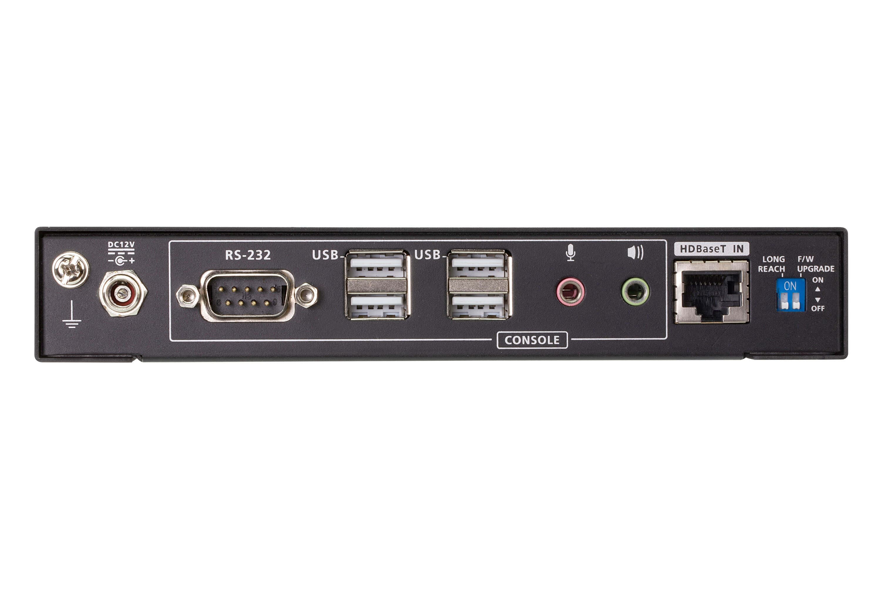 USB DisplayPort Dual View HDBaseT™ 2.0 KVM Extender (4K@100m for Single View) — изглед 6