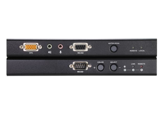 USB VGA/Audio Cat 5 KVM Extender with Deskew (1280 x 1024@300m)