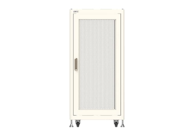 25U Standard Rack with Perforated Front and Rear Doors