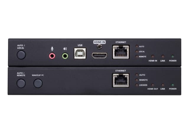 USB True 4K HDMI HDBaseT 3.0 KVM Extender (4K@100m)