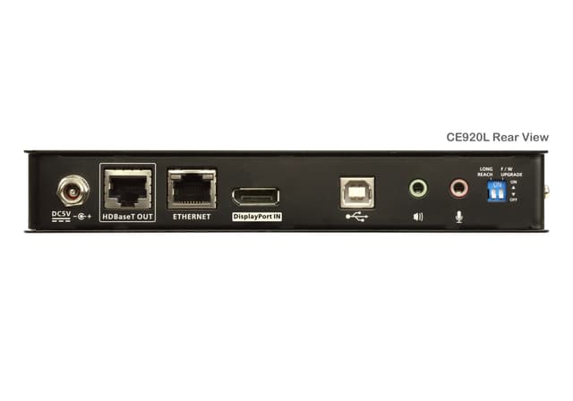 USB DisplayPort HDBaseT™ 2.0 KVM Extender (Local Unit) (4K@100)