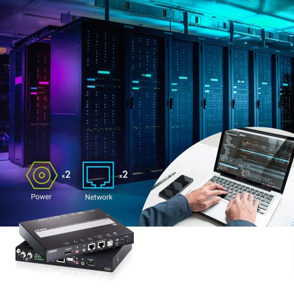 ATEN CN9950 :: DisplayPort KVM over IP устройство, 4K видео, локален порт - Image 2
