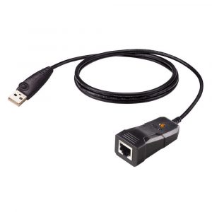 ATEN UC232BF :: USB към RJ-45 (RS-232) конзолен адаптер, FTDI чипсет, 1.2 м